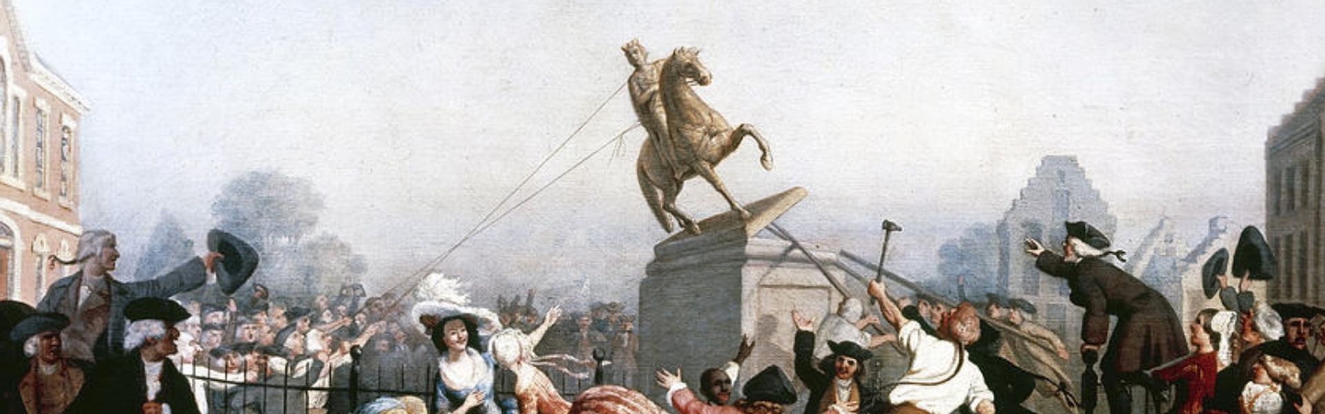 ジョージIii Statue 1776 自由のNsons Pulling Down The Statue Of New York After The Pulling Down the Statue of George III by the Sons of Freedom